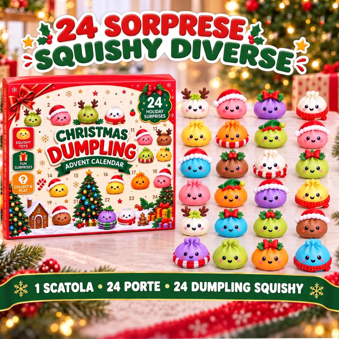 Calendario dell'Avvento Dumpling Natale Segreto