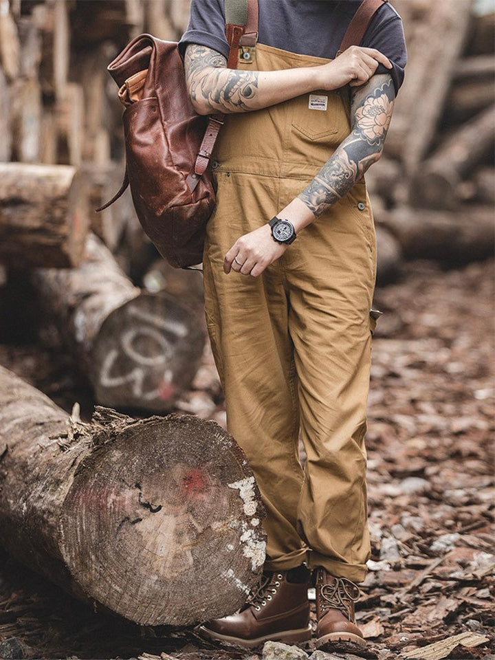 Gaspard™ | Pantalón de tirantes vintage atemporal