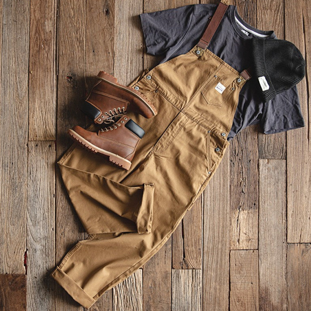 Gaspard™ | Pantalón de tirantes vintage atemporal