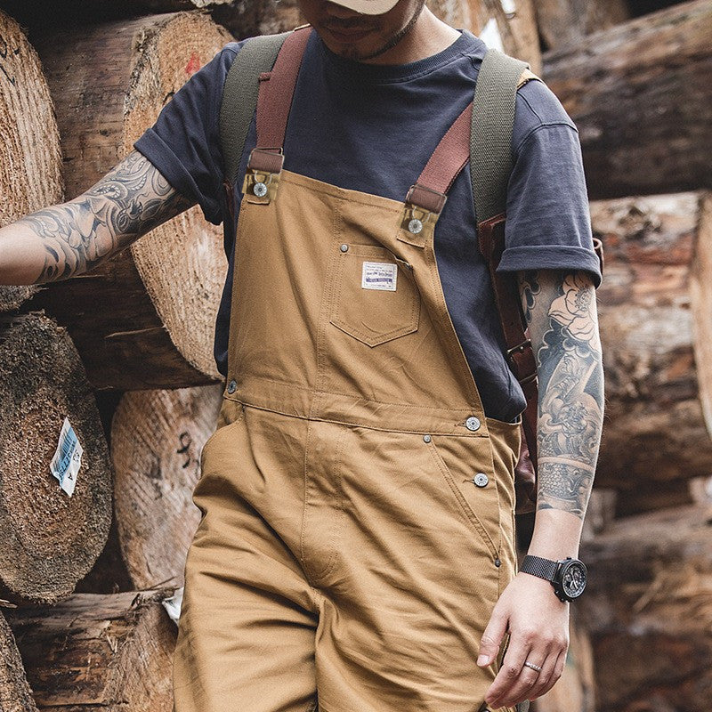 Gaspard™ | Pantalón de tirantes vintage atemporal