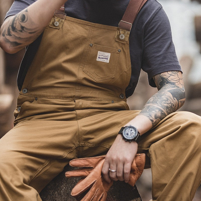 Gaspard™ | Pantalón de tirantes vintage atemporal