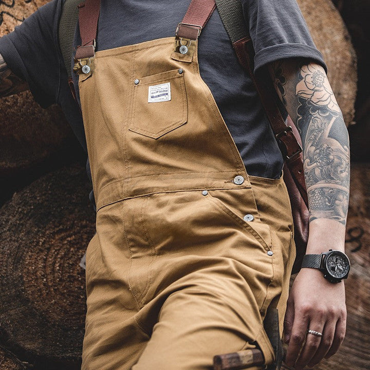 Gaspard™ | Pantalón de tirantes vintage atemporal