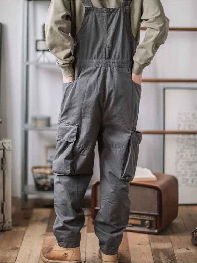 Louis™ | Pantalón de tirantes verde clásico
