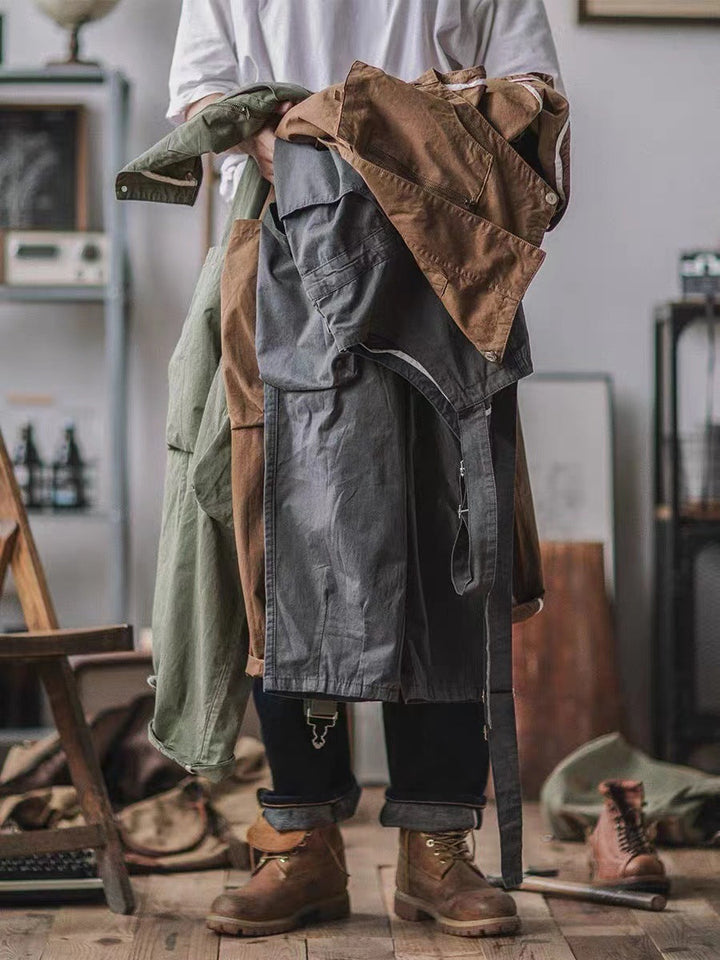 Louis™ | Pantalón de tirantes verde clásico