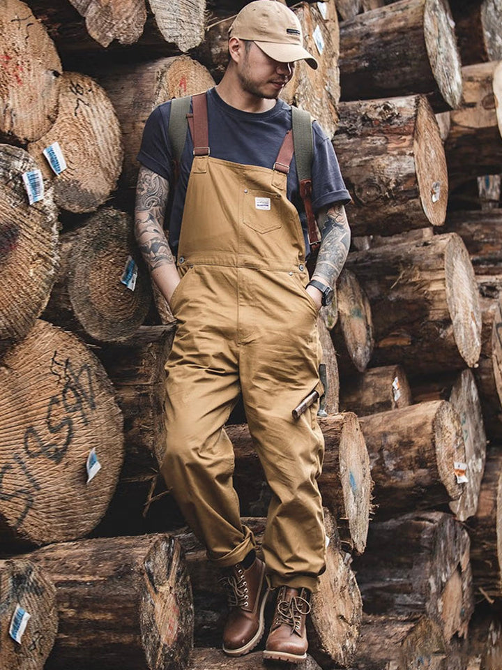 Gaspard™ | Pantalón de tirantes vintage atemporal