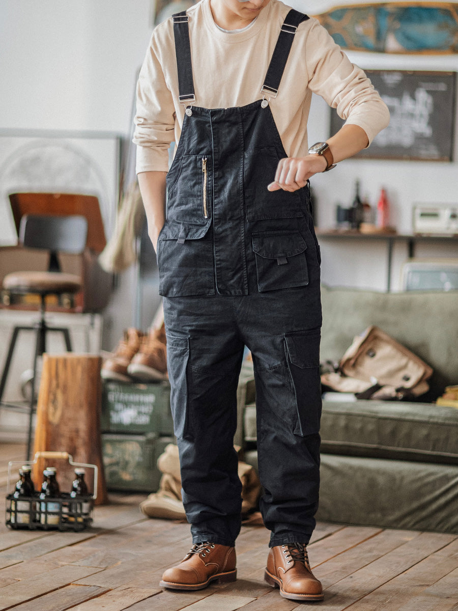 Louis™ | Pantalón de tirantes verde clásico