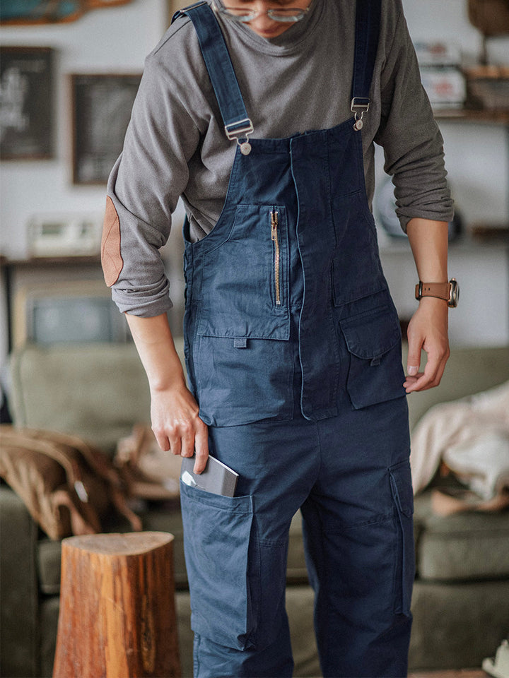 Louis™ | Pantalón de tirantes verde clásico