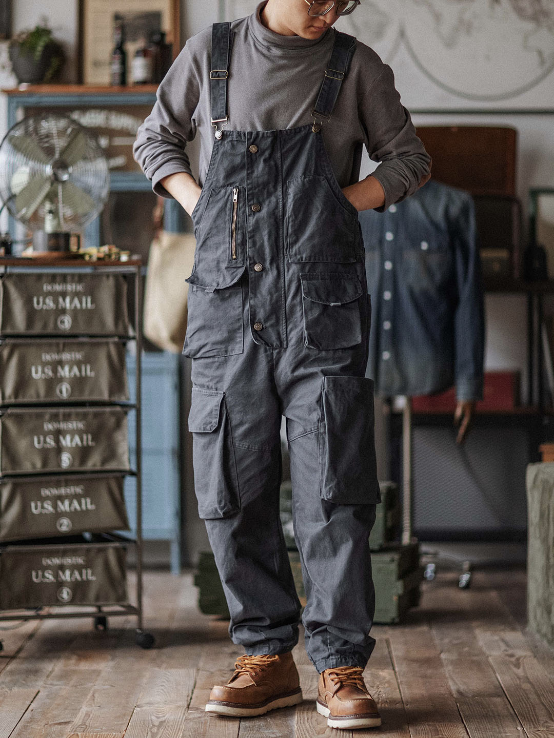 Émile™ | Pantalón de trabajo azul oscuro resistente