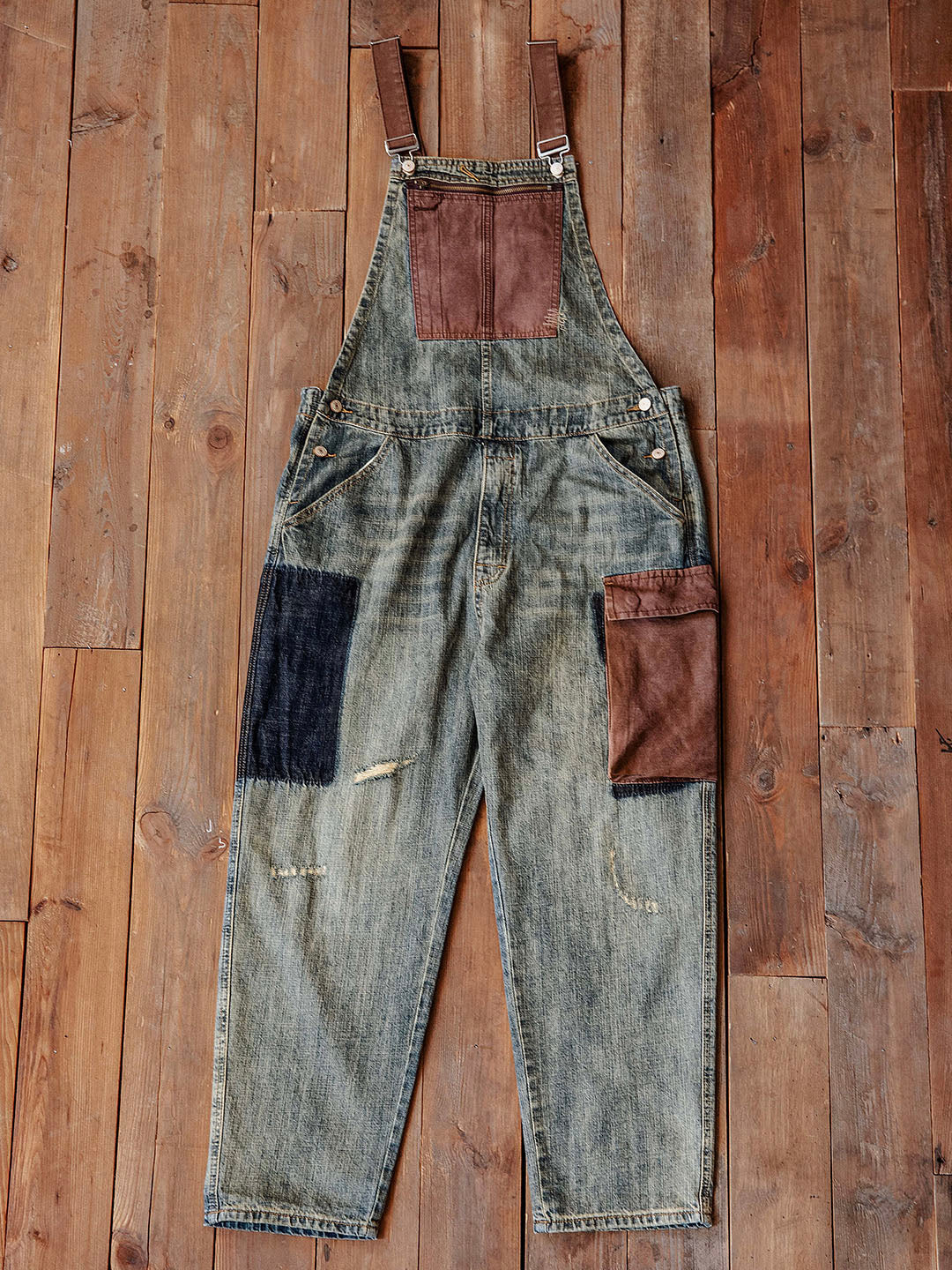 Paul™ | Pantalón de tirantes azul claro casual