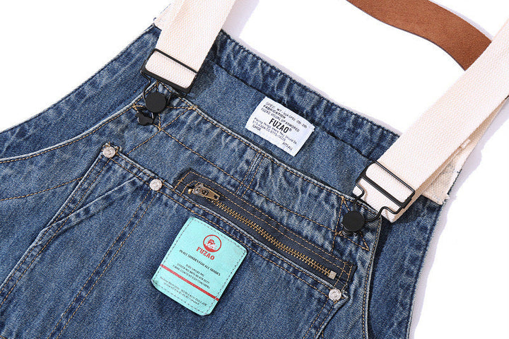 Nicolas™ | Pantalón de tirantes retro